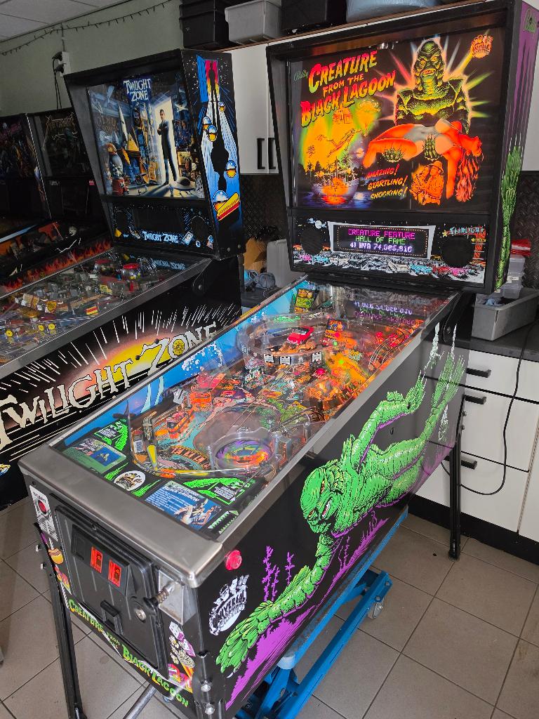 Creature from the black lagoon, Verzamelen, Automaten | Flipperkasten, Ophalen, Gebruikt, Williams, Dot-matrix