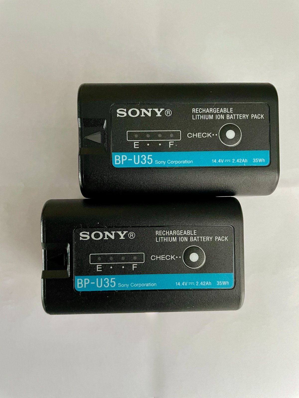 2x Sony BP-U35, Ophalen of Verzenden, Zo goed als nieuw, Video