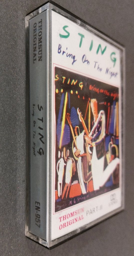 Sting CASSETTE Saoedi Arabie The Police Bring on the Night 2, Sting, Gebruikt, Verzenden, 1 bandje