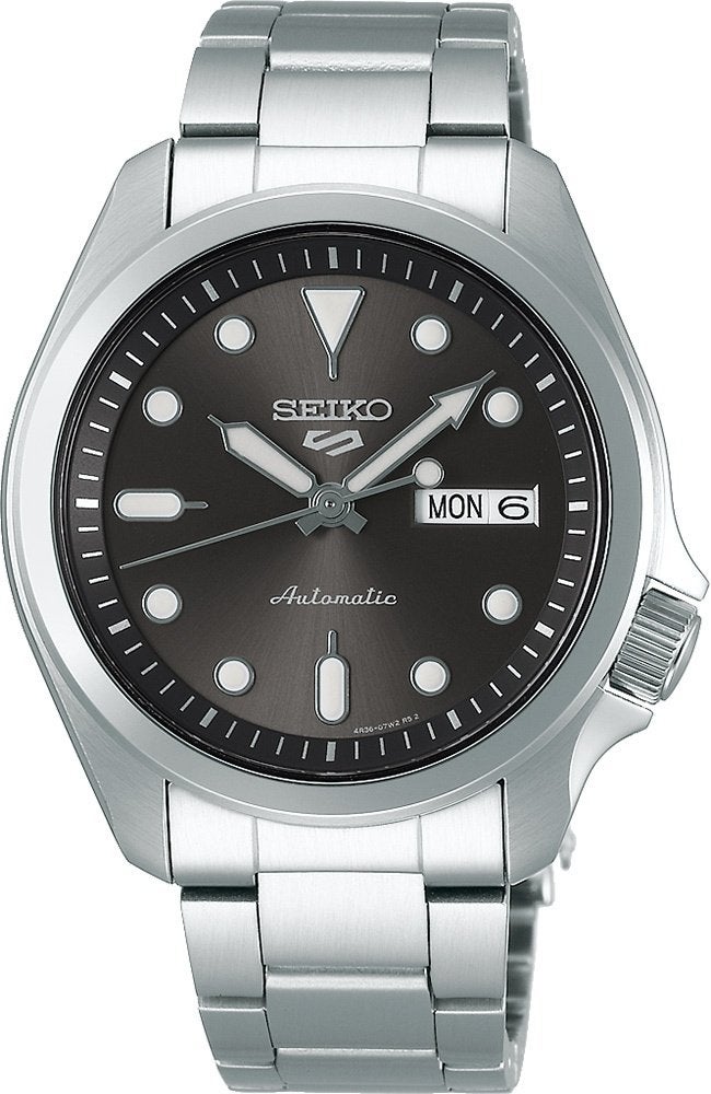 ZGAN Seiko 5 automatic SRPE51K1, slechts 1 keer gedragen., Staal, Polshorloge, Ophalen of Verzenden, Zo goed als nieuw