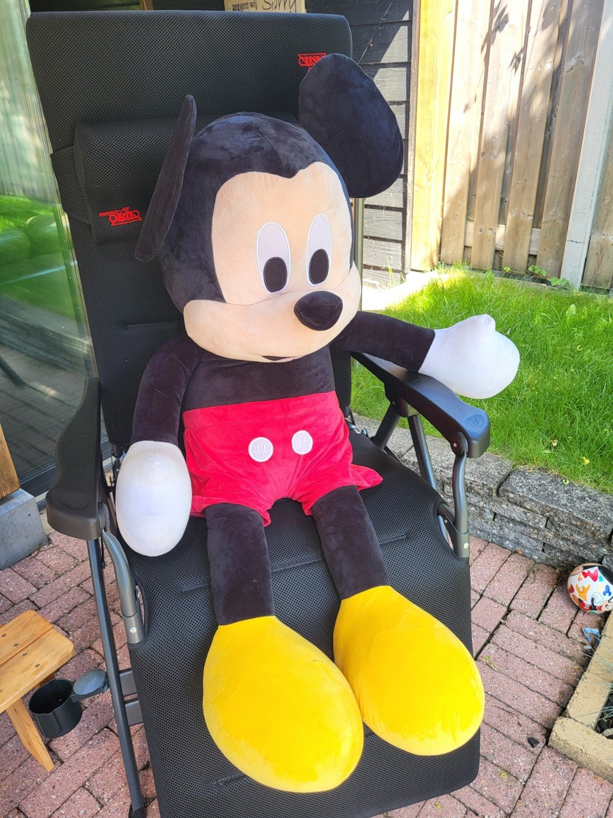 XXL Mickey Mouse Knuffel 130 cm - Disney Pluche, Ophalen, Muis, Overige merken, Disney