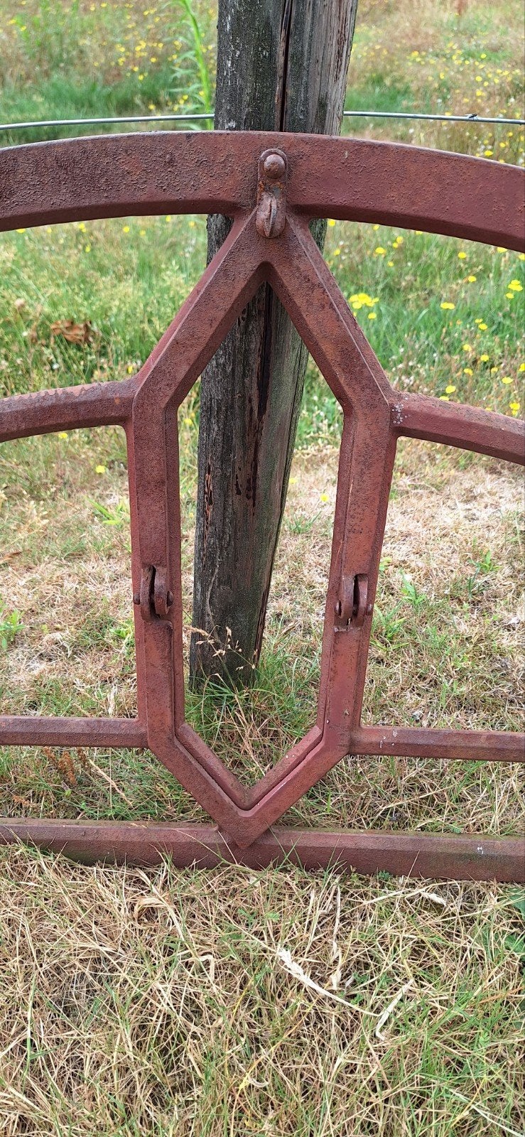 Stalraam, gietijzer als deco of voor gebruik., Ophalen