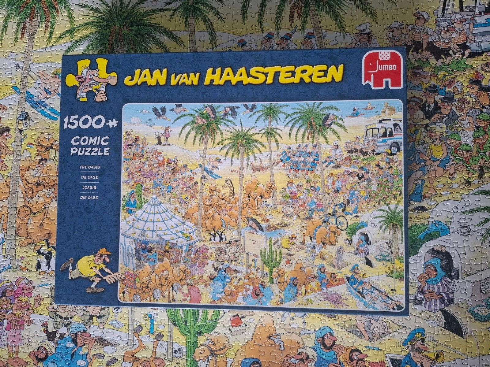 jan van haasteren de oase, Ophalen of Verzenden, 500 t/m 1500 stukjes