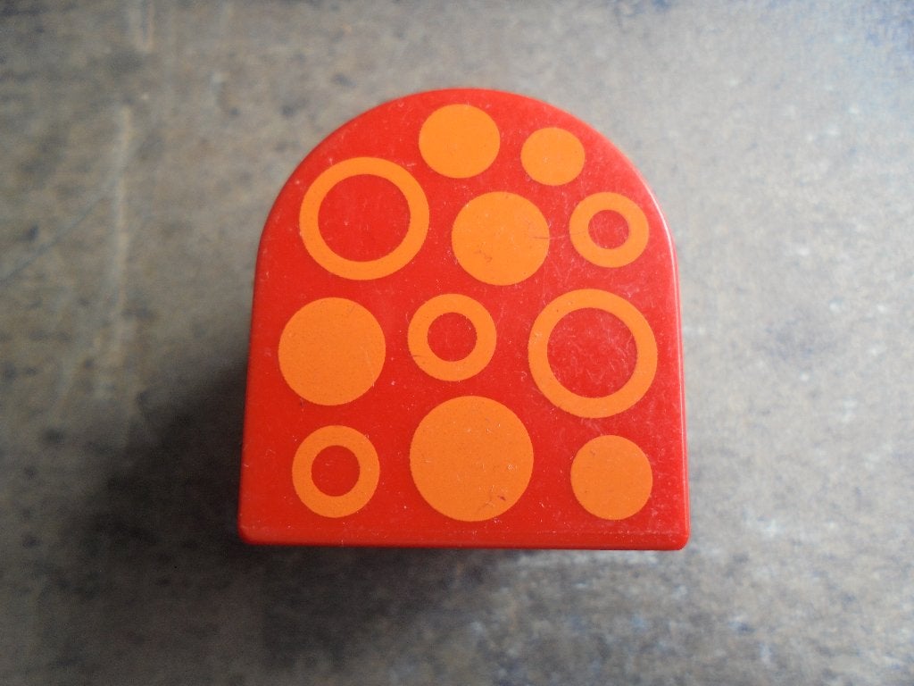 Lego Duplo Brick 2x2x2 Slope Curved Double (zie foto's) 3, Ophalen of Verzenden, Gebruikt, Losse stenen, Duplo