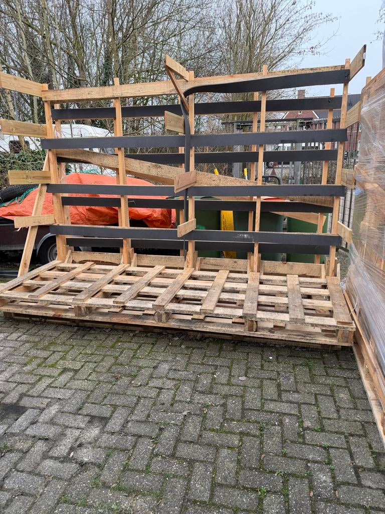 Gratis ophalen pallet opzetstuk, Ophalen, Gebruikt, Overige typen, Overige houtsoorten