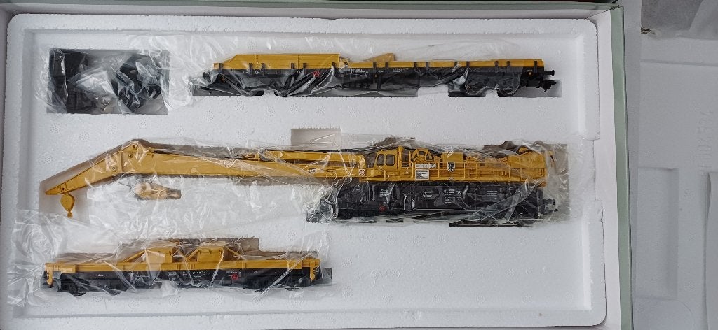 Märklin 49950 H0 Digitale Goliath kraan van de DB (NIEUW)!, Wisselstroom, Ophalen of Verzenden, Märklin, Nieuw