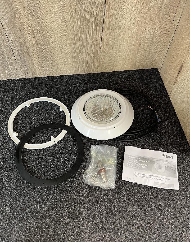 BWT zwembadverlichting 50 Watt | Witte behuizing, Tuin en Terras, Zwembad-toebehoren, Nieuw, Verlichting, Ophalen of Verzenden