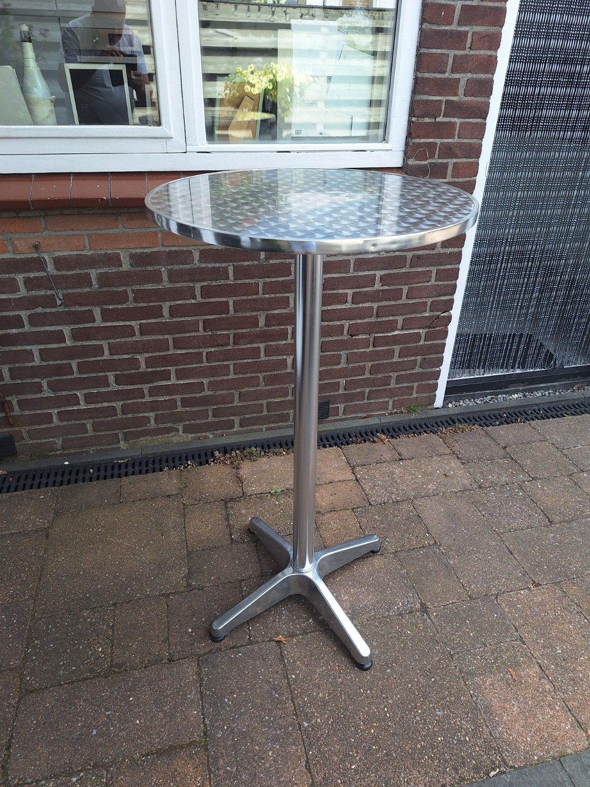 Statafel met verstelbare pootjes, 100% in orde, Ophalen of Verzenden