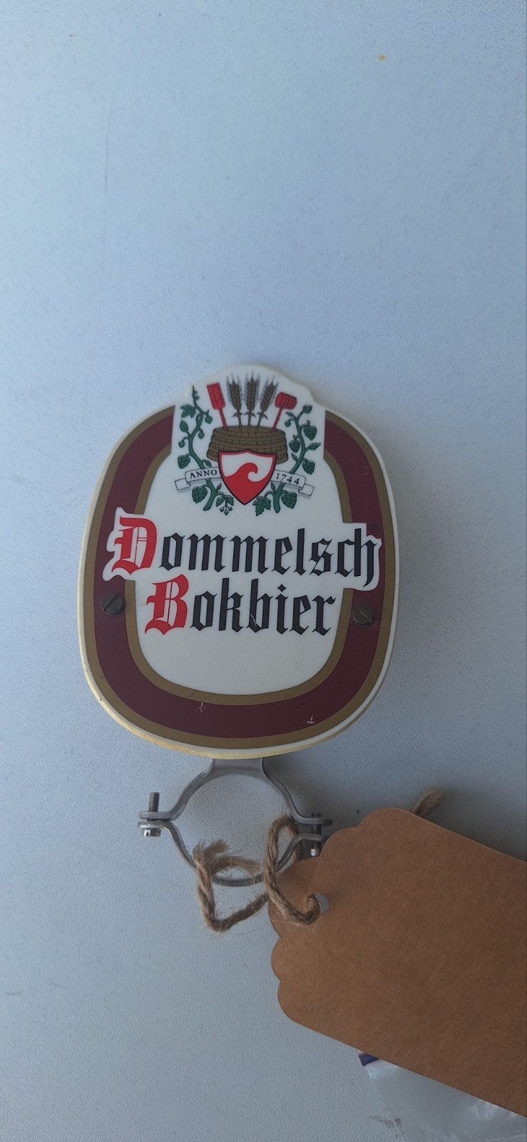 Dommelsch bier tapruiter (27426), Verzamelen, Biermerken, Ophalen of Verzenden, Zo goed als nieuw, Overige merken