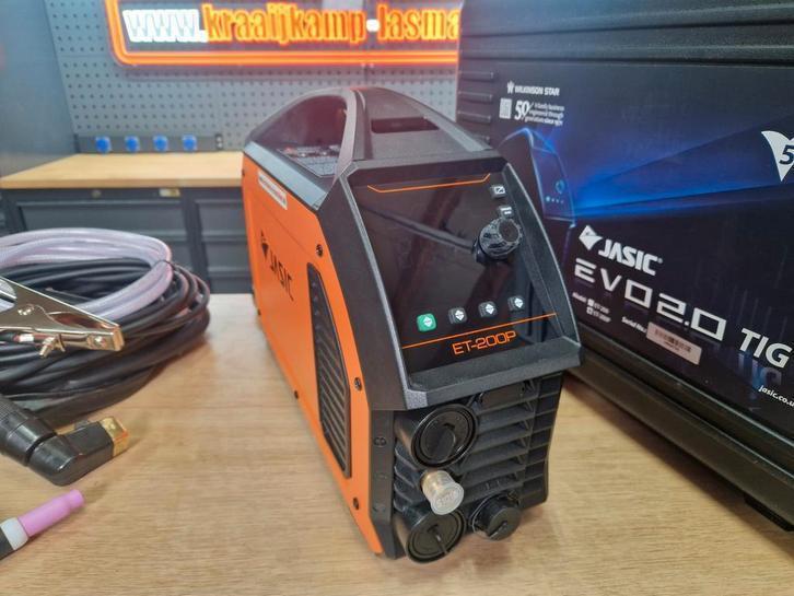 Nieuw Jasic Evo TIG 200P PFC DC + slangenpakket 5J garantie!, Doe-het-zelf en Verbouw, Gereedschap | Lasapparaten, Jasic Technology Co.