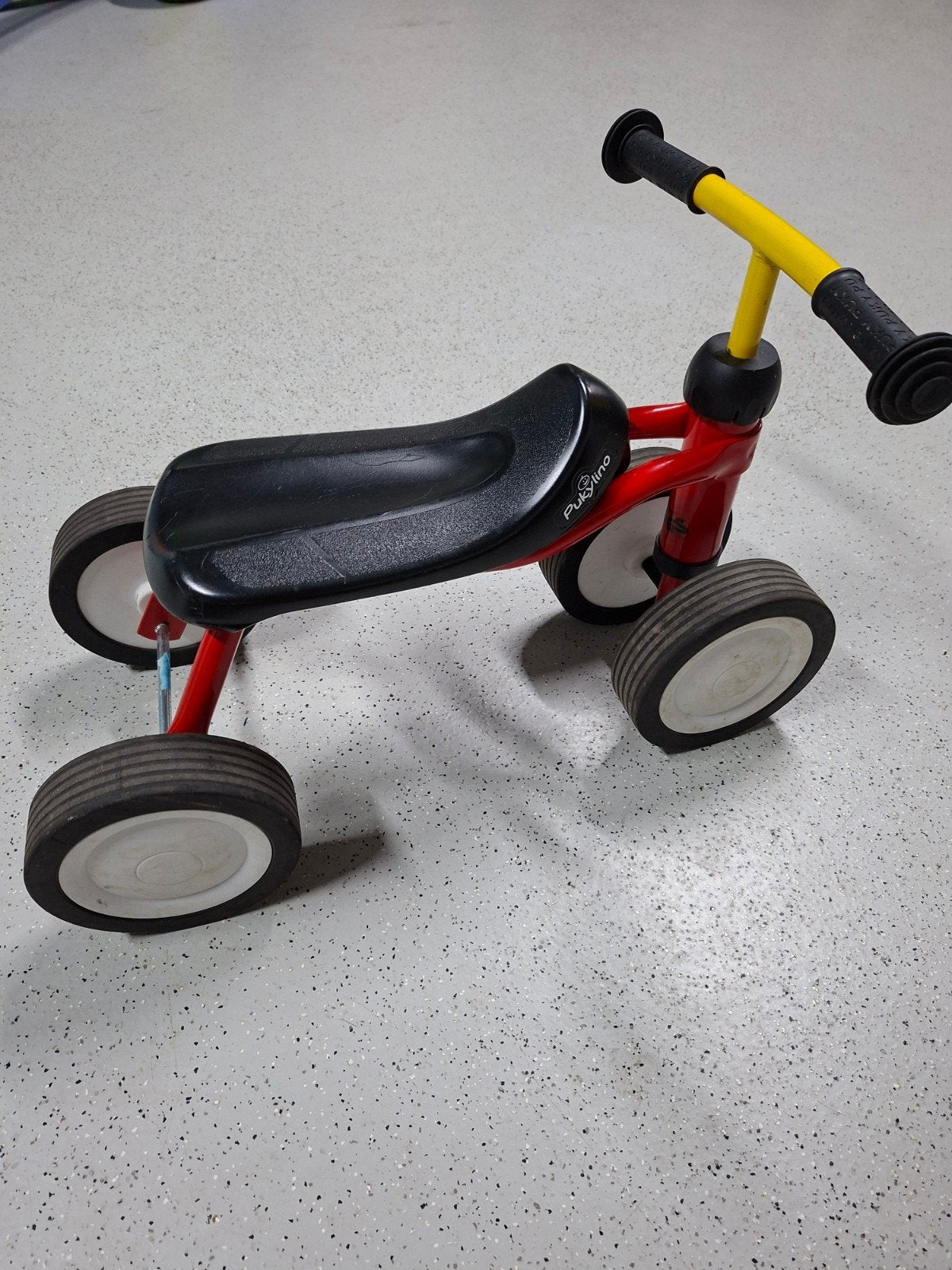 Puky Pukylino loopfiets rood/geel, Ophalen of Verzenden, Gebruikt, Loopfiets