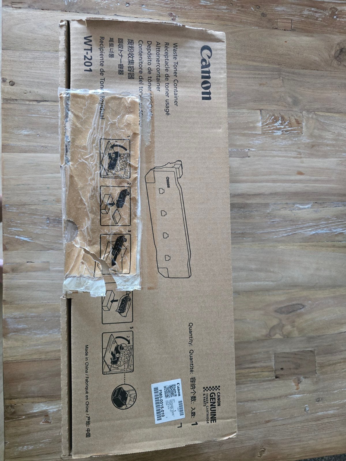 Canon WT-201 Afvaltonercontainer - Nieuw in doos, Canon, Printer, Nieuw, Ophalen of Verzenden