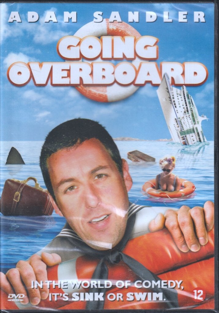 Going overboard met o.a. Adam Sandler, Vanaf 12 jaar, Ophalen of Verzenden, Nieuw in verpakking, Komedie