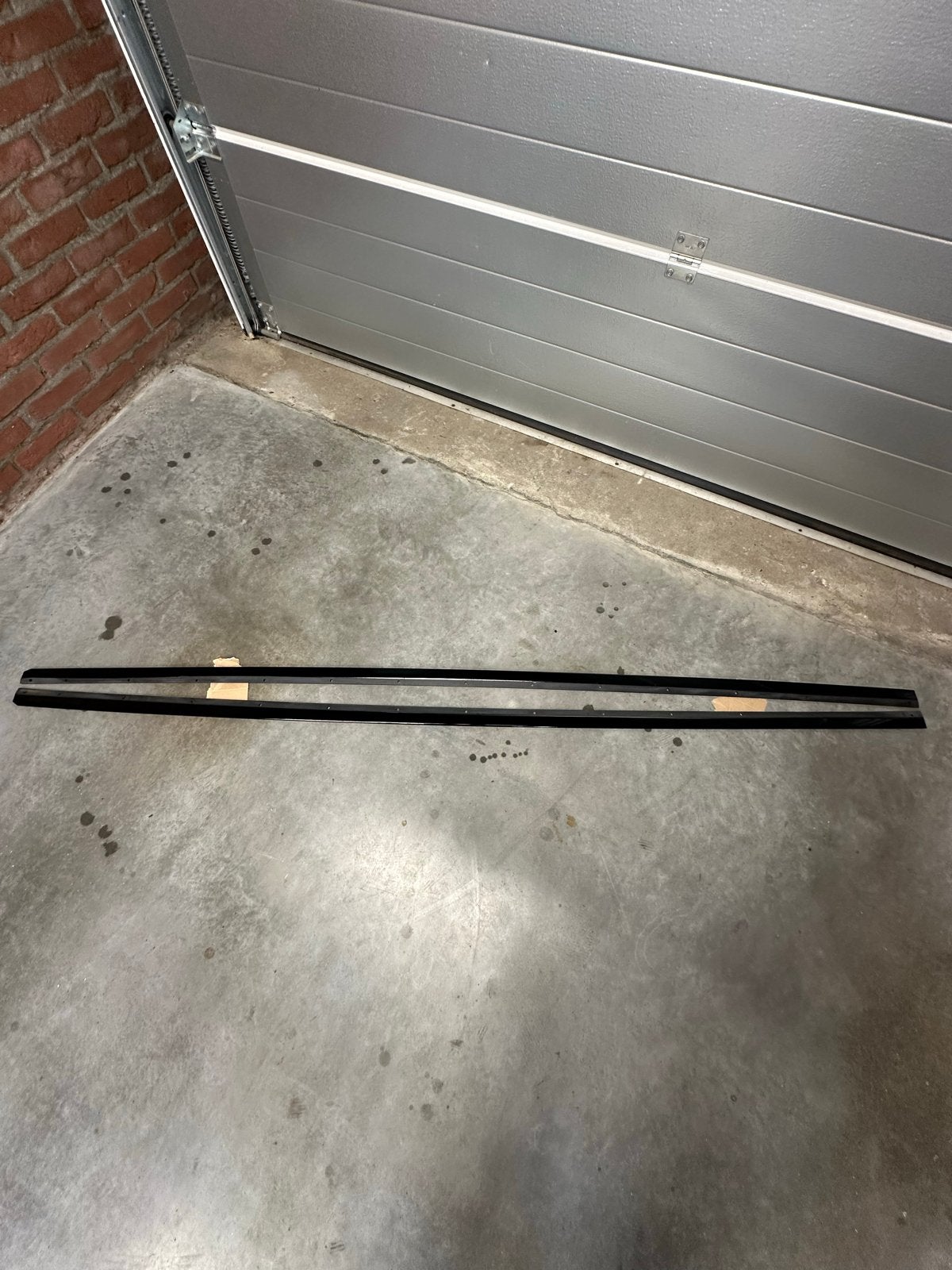 Rieger sideskirts hoogglans zwart BMW 3 serie F30-31, Ophalen, Gebruikt, Voor, BMW