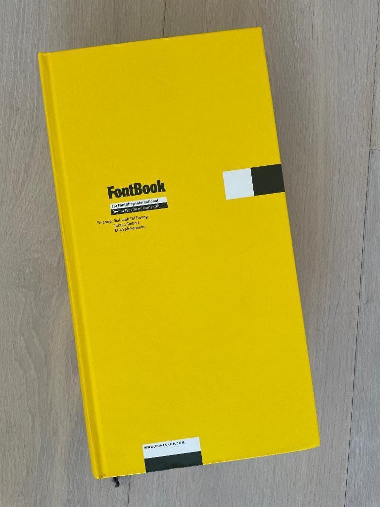 FontBook - Fontshop International - FSI 2006, Boeken, Partijen en Verzamelingen, Ophalen of Verzenden, Zo goed als nieuw, Overige