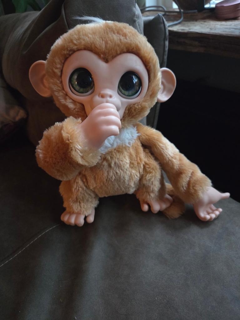 Furreal aapje met geluid, Ophalen of Verzenden, Zo goed als nieuw, Overige typen