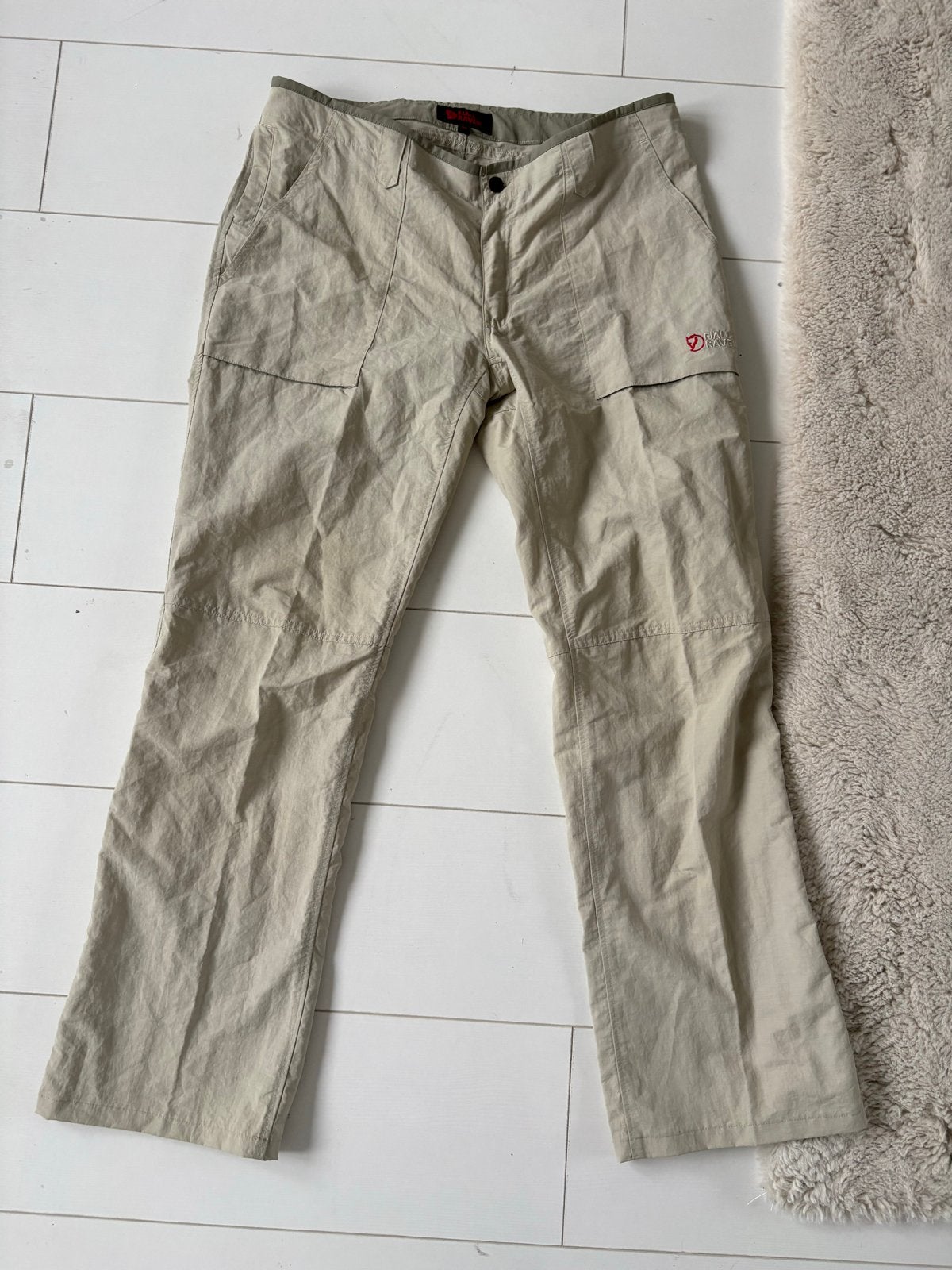 Fjällräven outdoor broek maat 44, Beige, Maat 42/44 (L), Ophalen of Verzenden, Lang