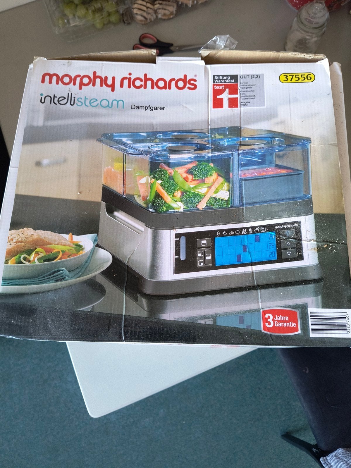 Nieuwe Morphy Richards Intellisteam Stoomkoker, Ophalen of Verzenden, Nieuw