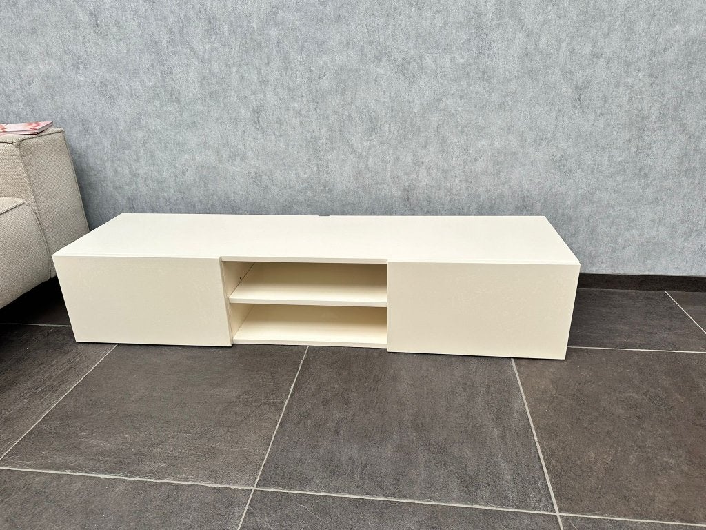 Hangend tv meubel, Ophalen, Overige materialen, 100 tot 150 cm, Minder dan 100 cm