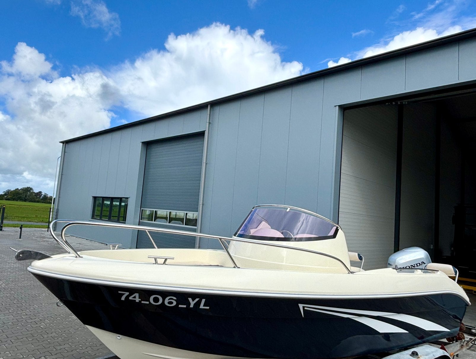 Prins 550 Open ‘07 | 100 PK Honda ‘17 | Console boot, Met afstandsbediening, Zo goed als nieuw, Ophalen, 70 pk of meer