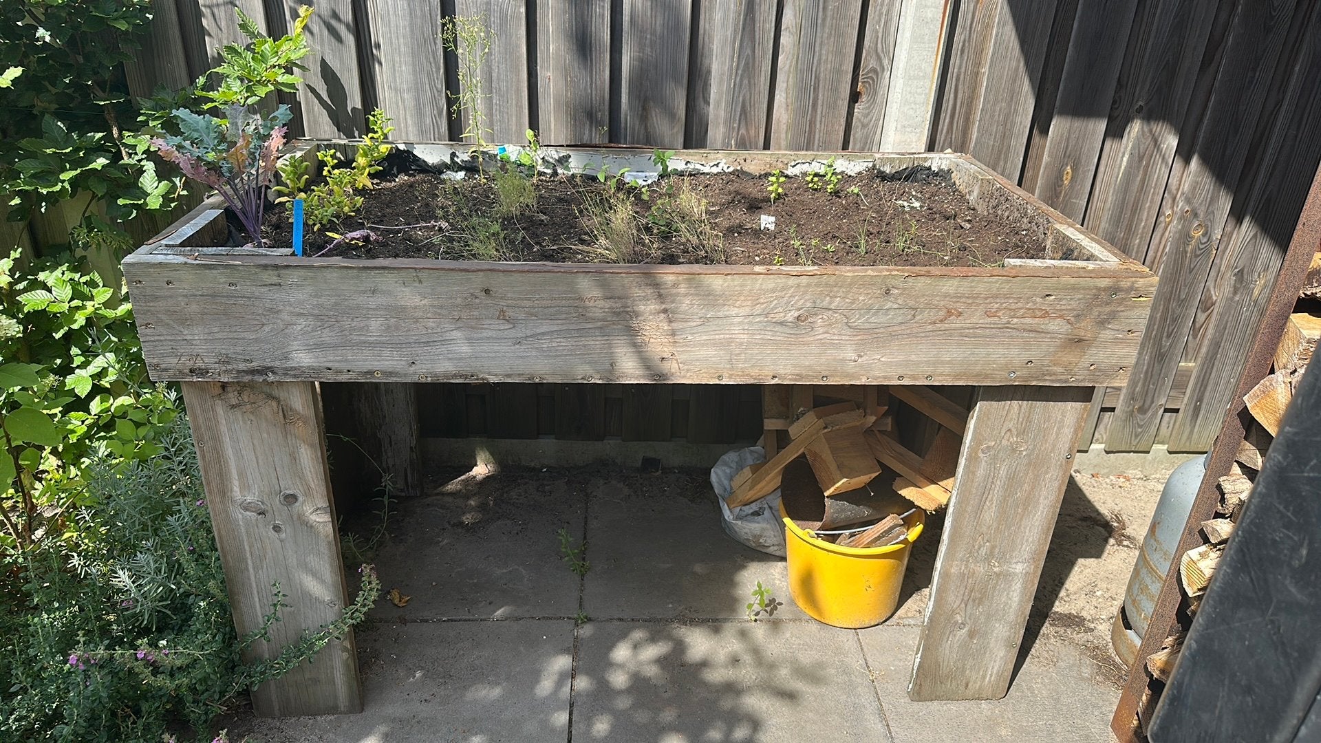 Kweekbak / moestuin bak, Ophalen, Gebruikt, Kweekbak