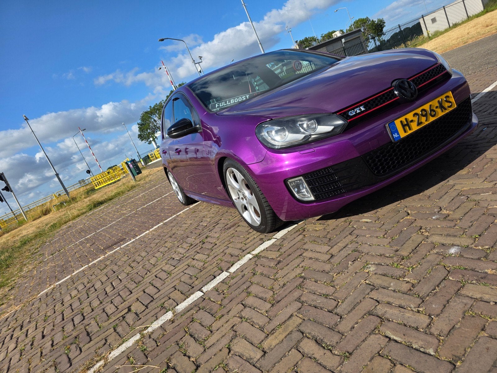 Blinkende Golf 6 GTI, Auto's, Volkswagen, Golf, Benzine, Hatchback, Automaat, Geïmporteerd, Overige kleuren, Stof, Voorwielaandrijving