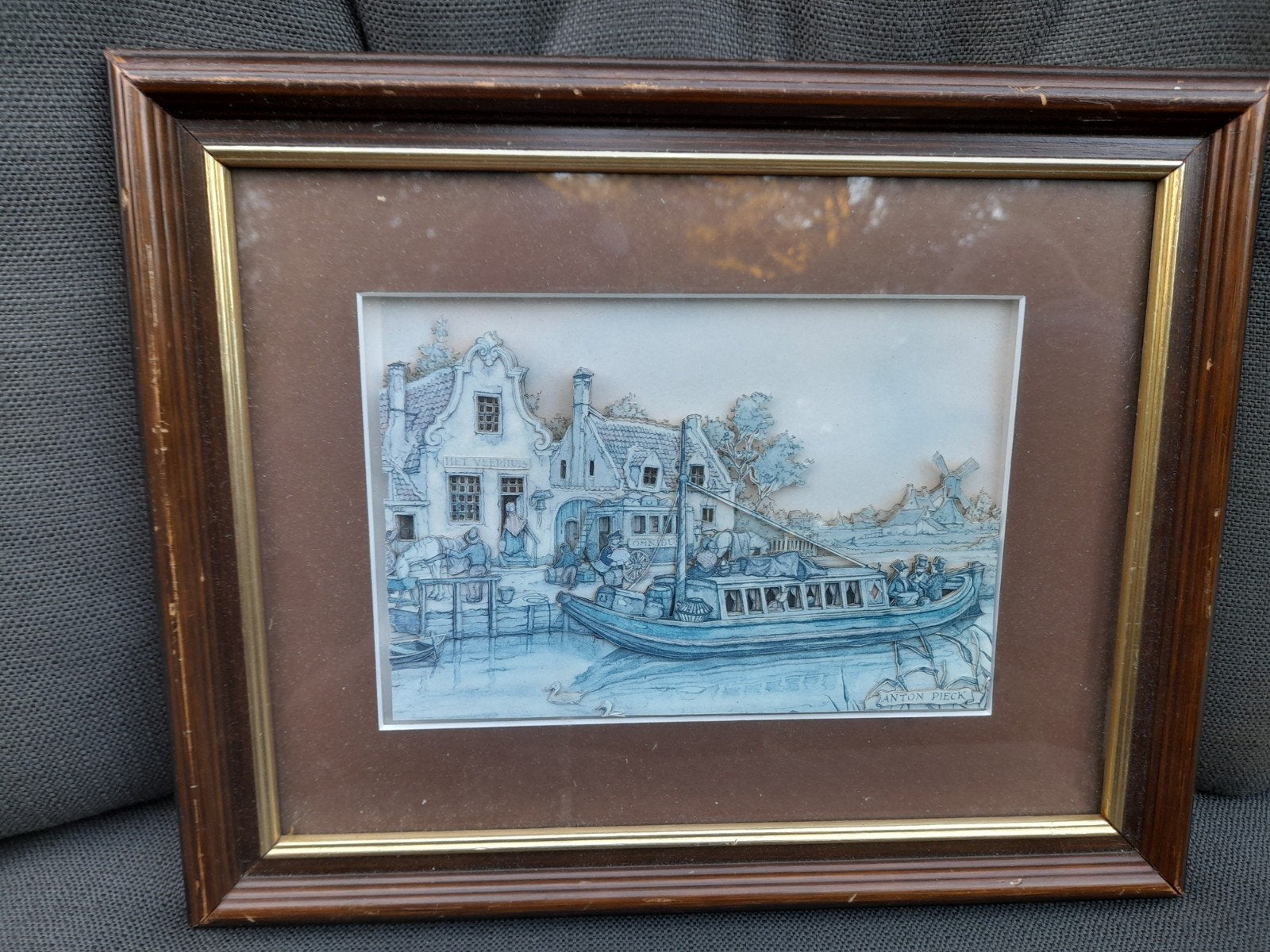 Anton Pieck 3D in lijst, Ophalen