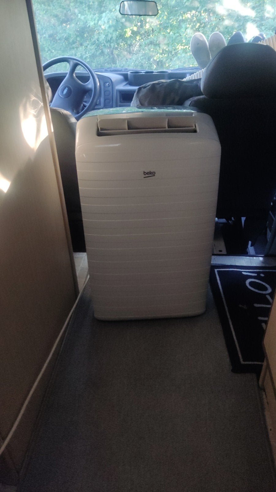 Beko airco. als nieuw, Ophalen, Minder dan 60 m³, 3 snelheden of meer, Zo goed als nieuw