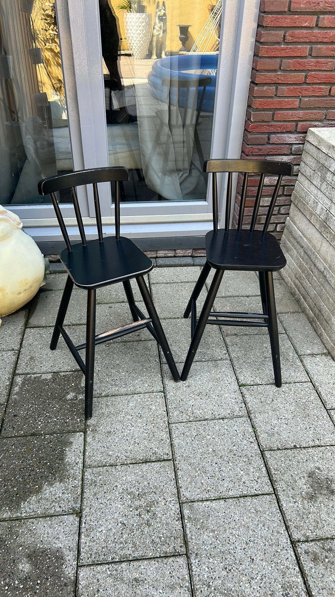 Ikea Agam kinderstoel/kruk massief hout €25 p/st, Kinderen en Baby's, Ophalen, Zo goed als nieuw, Overige typen