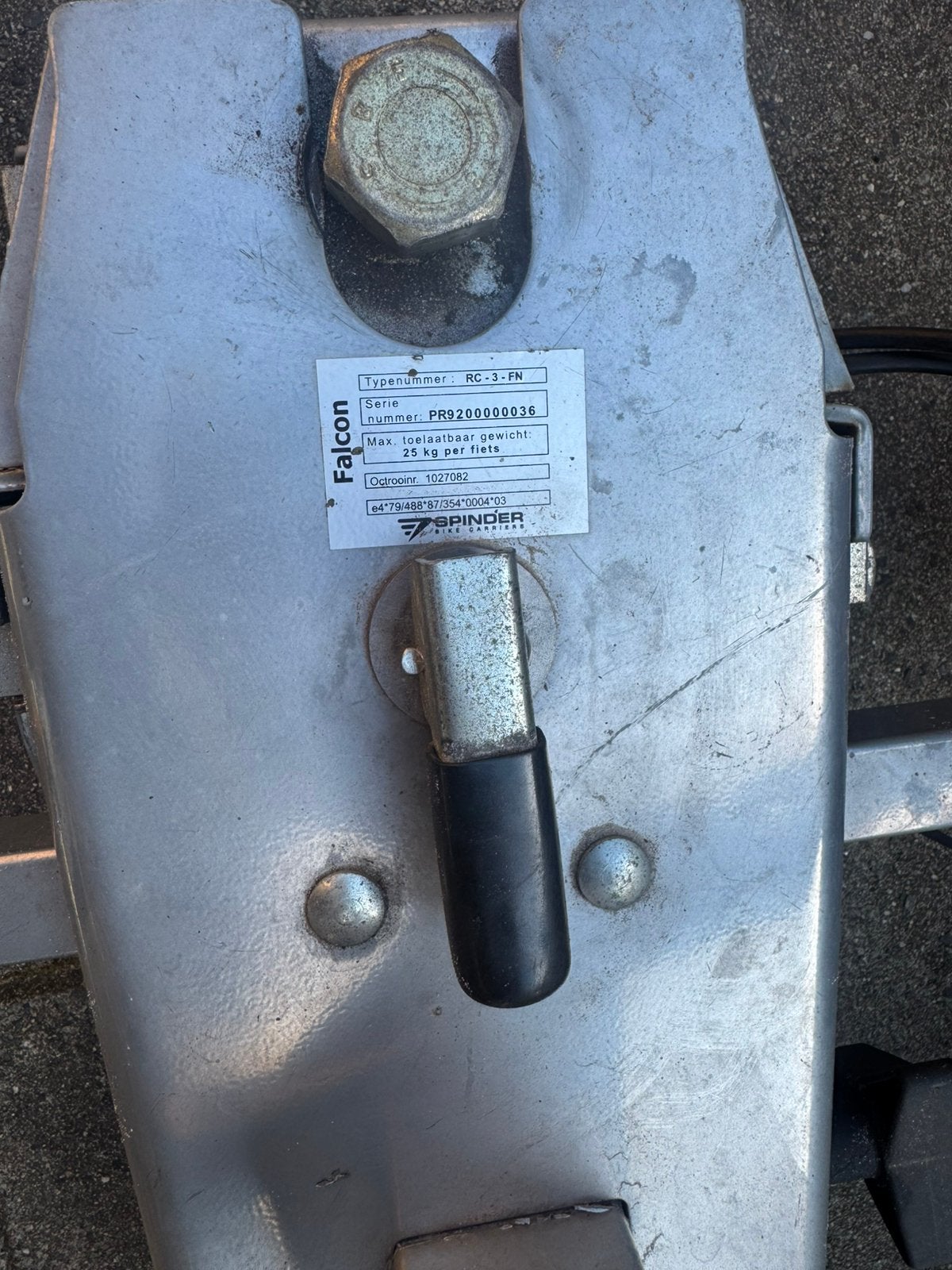 Spinder, Auto diversen, Ophalen, 3 fietsen of meer, Gebruikt, Brede banden