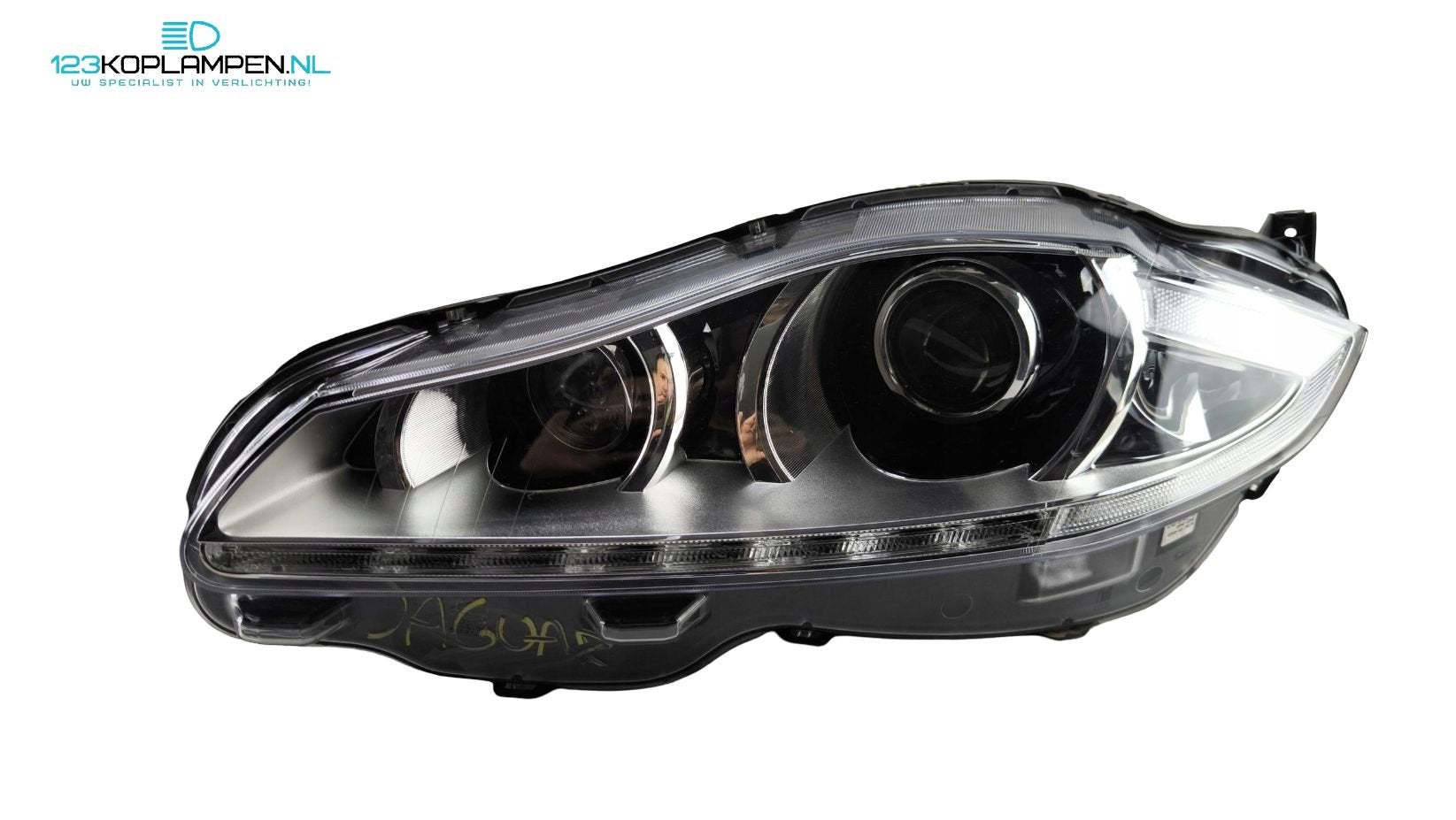Jaguar XJ X351 7 PIN koplamp koplampen links rechts, Gebruikt, -, -, Ophalen of Verzenden