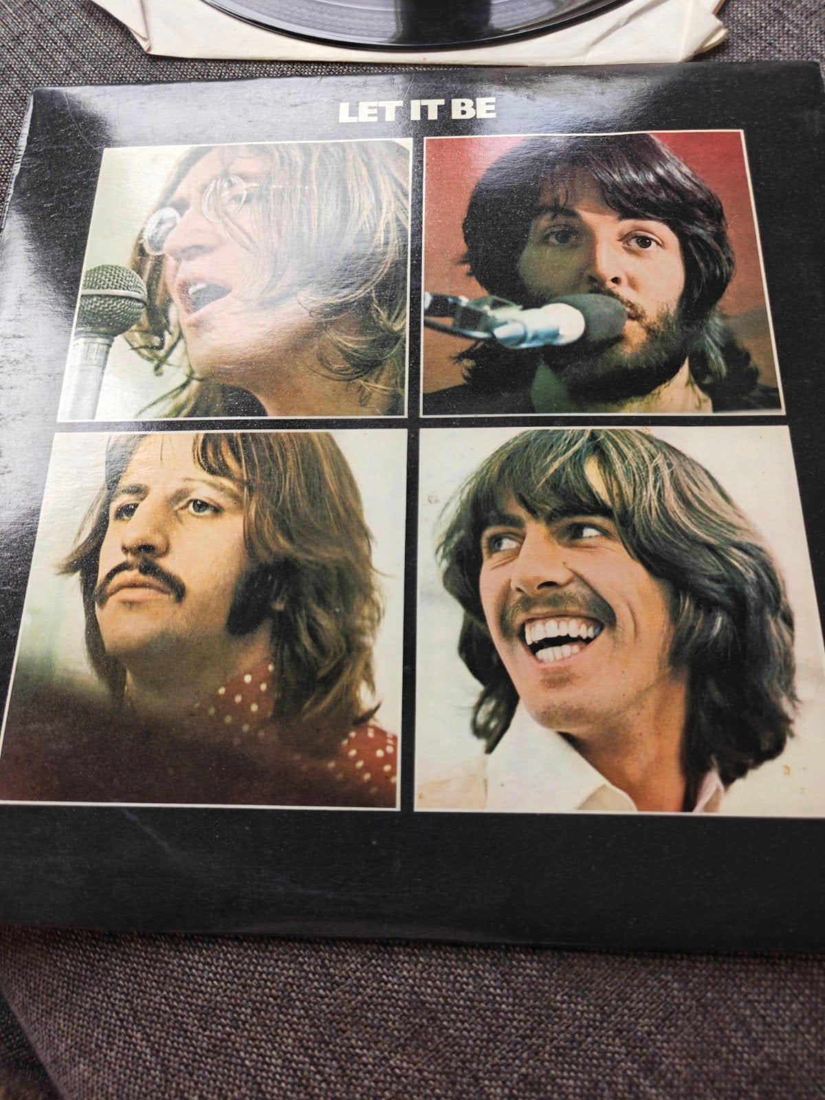 The Beatles – Let It Be – originele Franse Apple Records, Cd's en Dvd's, Ophalen of Verzenden