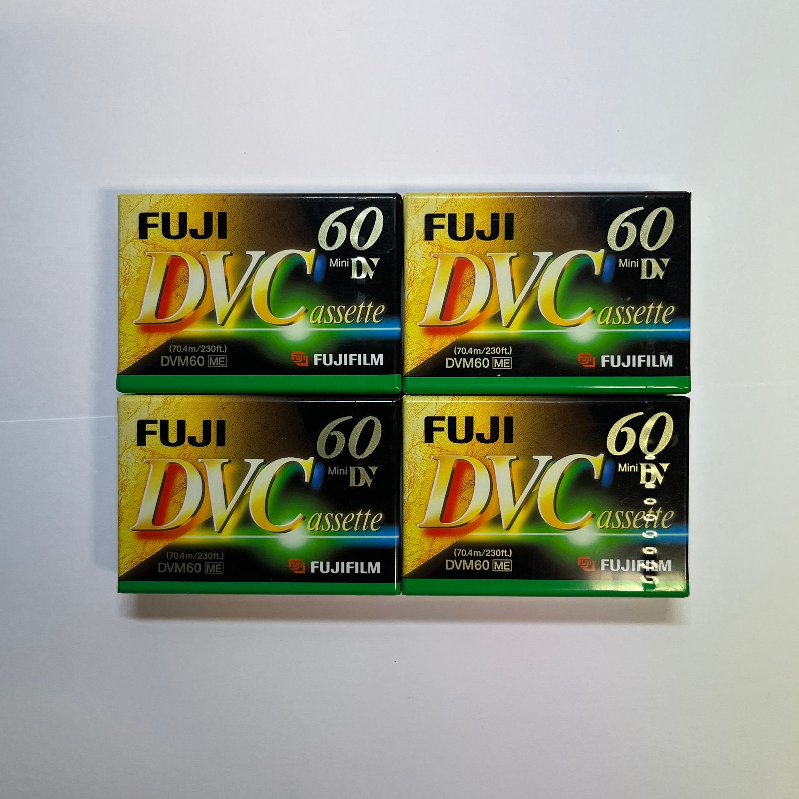 4x Fuji DVC MinDV-casettes, nieuw en ongeopend, Overige merken, Mini dv, //, Ophalen of Verzenden