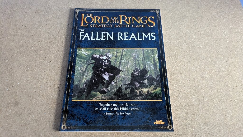 The Lord of the Rings SBG The Fallen Realms, Ophalen of Verzenden, Lord of the Rings