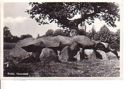 Ansichtkaart 	Rolde	Hunebed, Verzenden, 1940 tot 1960, Ongelopen, Drenthe