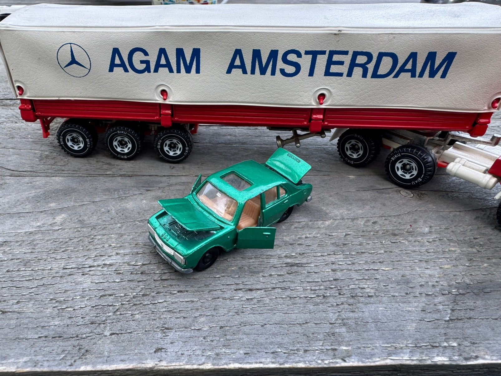 Majorette Peugeot 504, Ophalen of Verzenden, Zo goed als nieuw, Auto