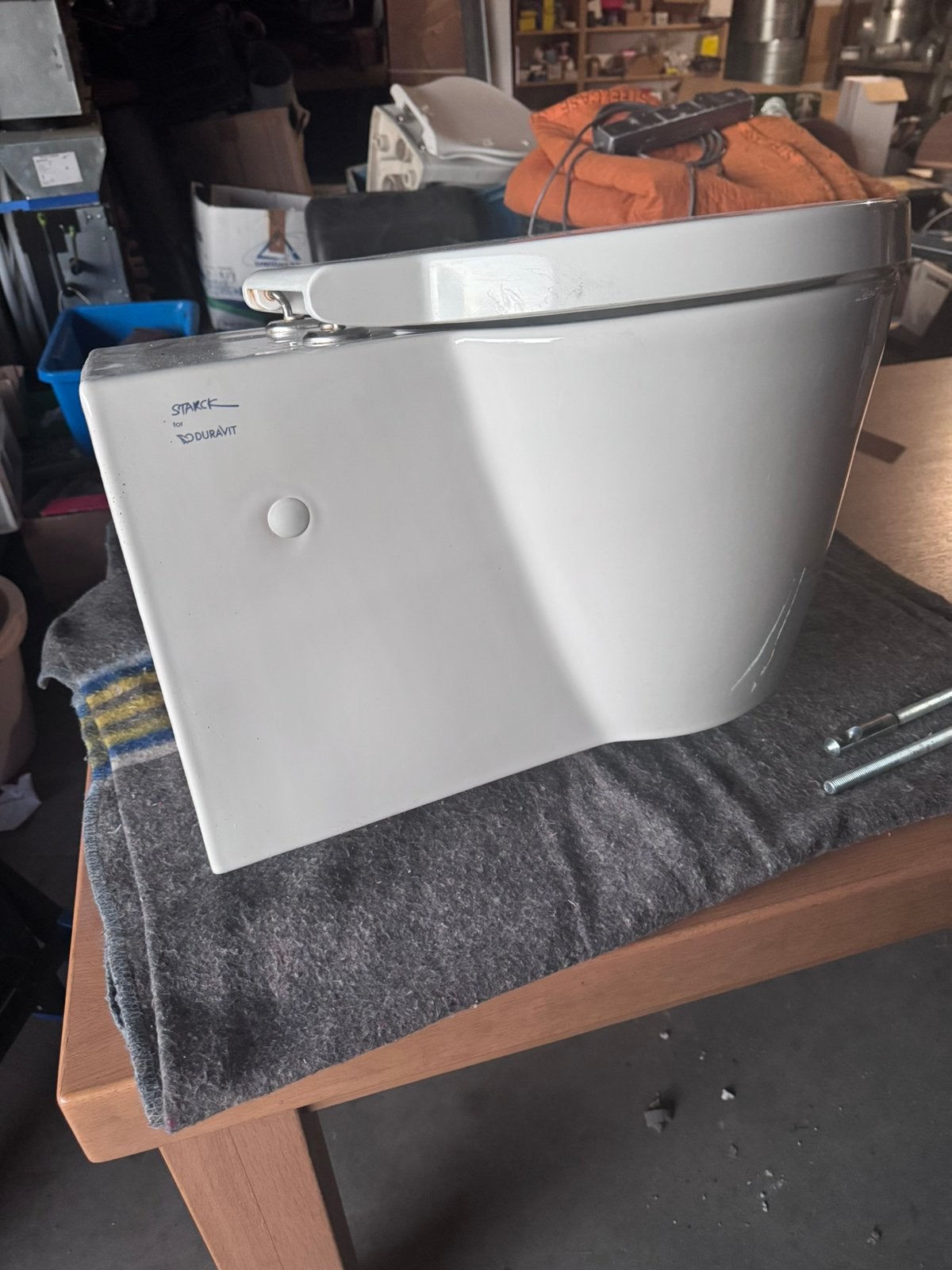 Philip starck wandcloset, Ophalen, Zo goed als nieuw, Toilet