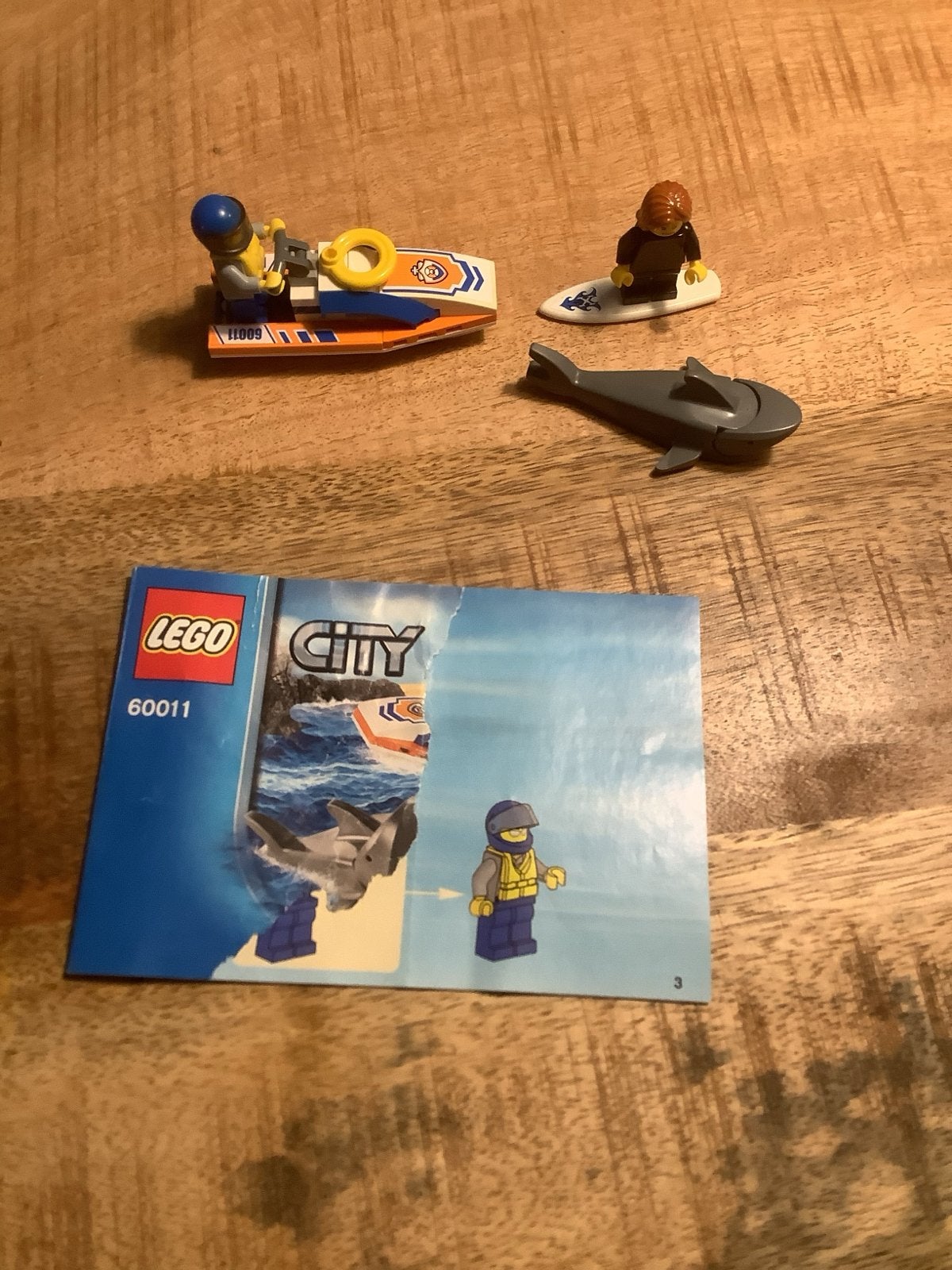 Lego City 60011 Surfer Rescue set met instructies, Lego, Ophalen of Verzenden, Compleet, Complete set
