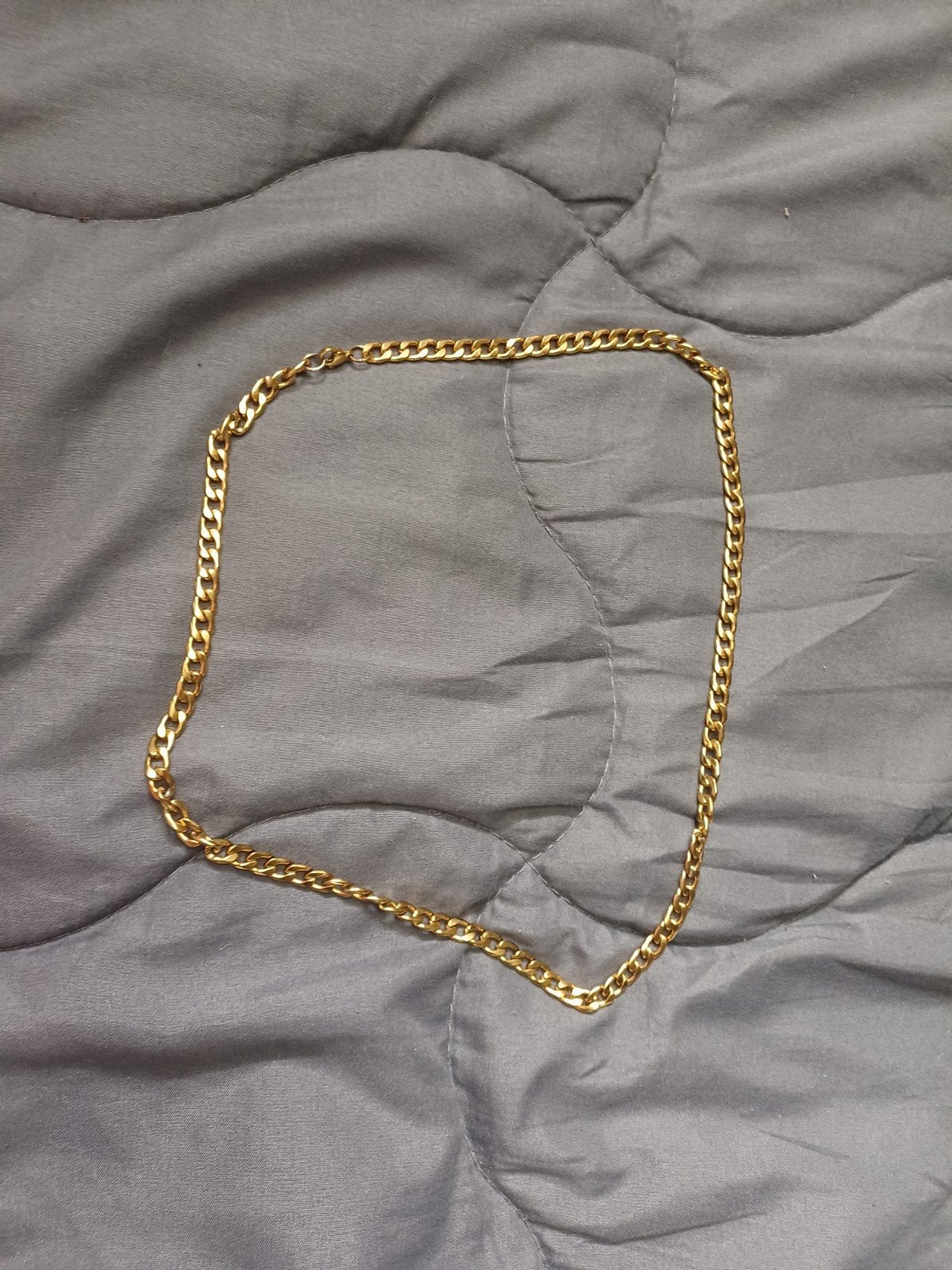 Gouden ketting, Ophalen of Verzenden, Gebruikt, Goud, Goud