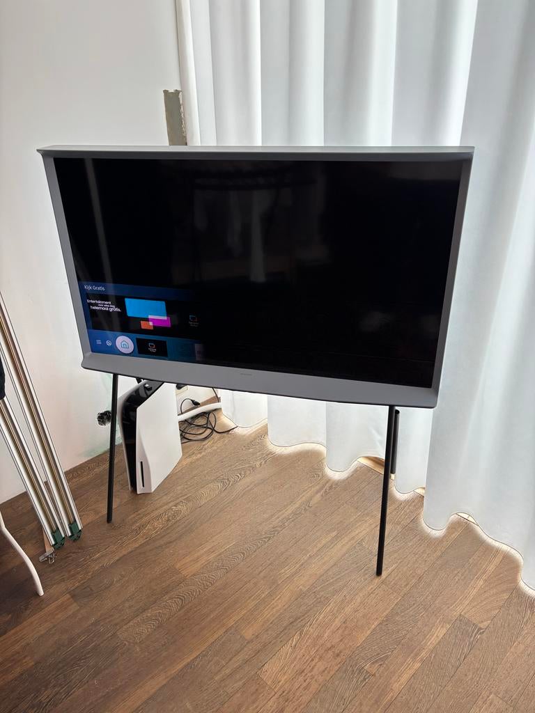 Samsung Serif TV 50 inch - kleine schermschade (rij pixels), Ophalen, Gebruikt, 50 Hz, Samsung