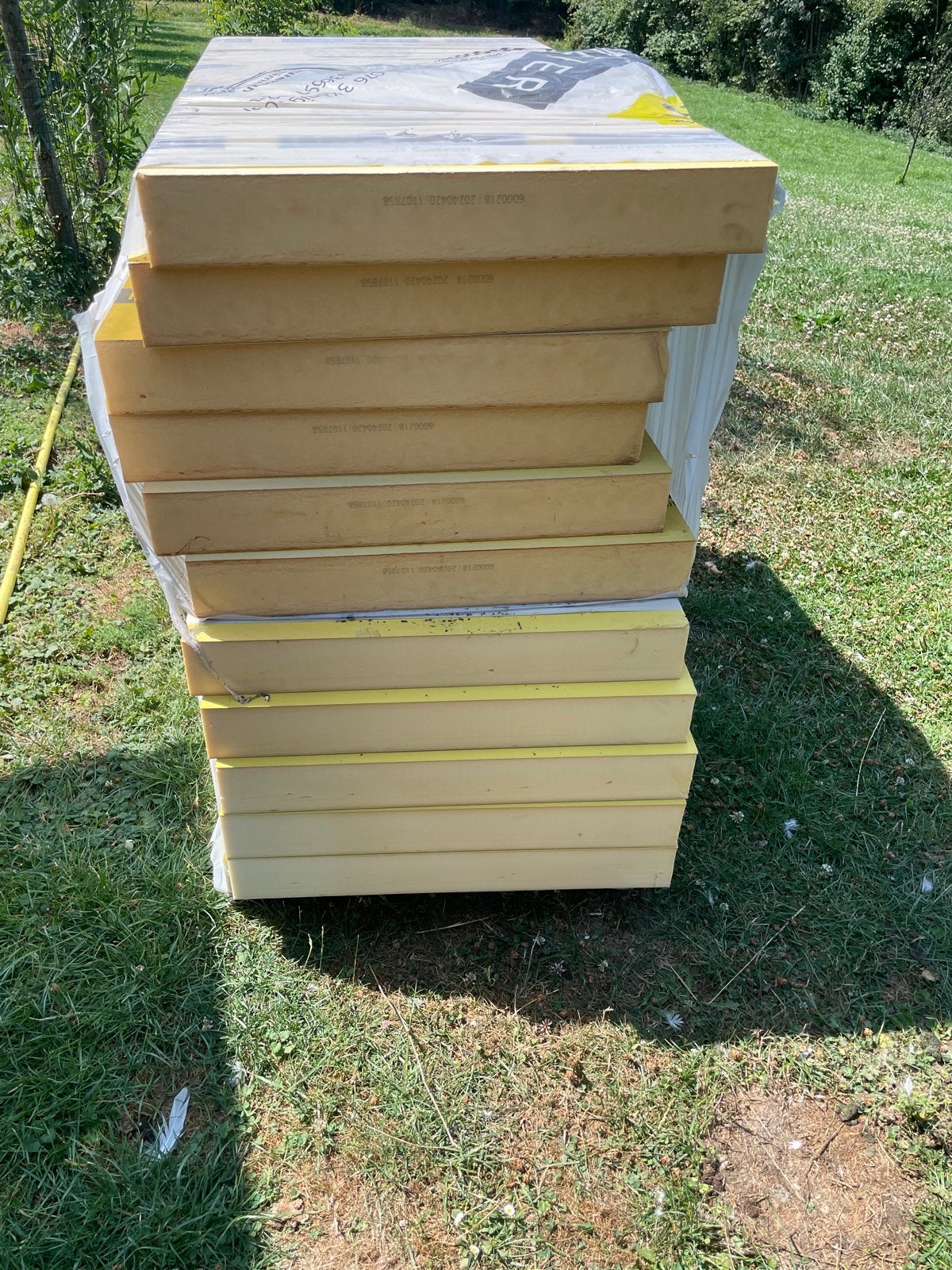PIR Hardschuim Isolatieplaten - LINZMEIER (80mm dik), Ophalen, Zo goed als nieuw, Hardschuim (Pir), 15 m² of meer