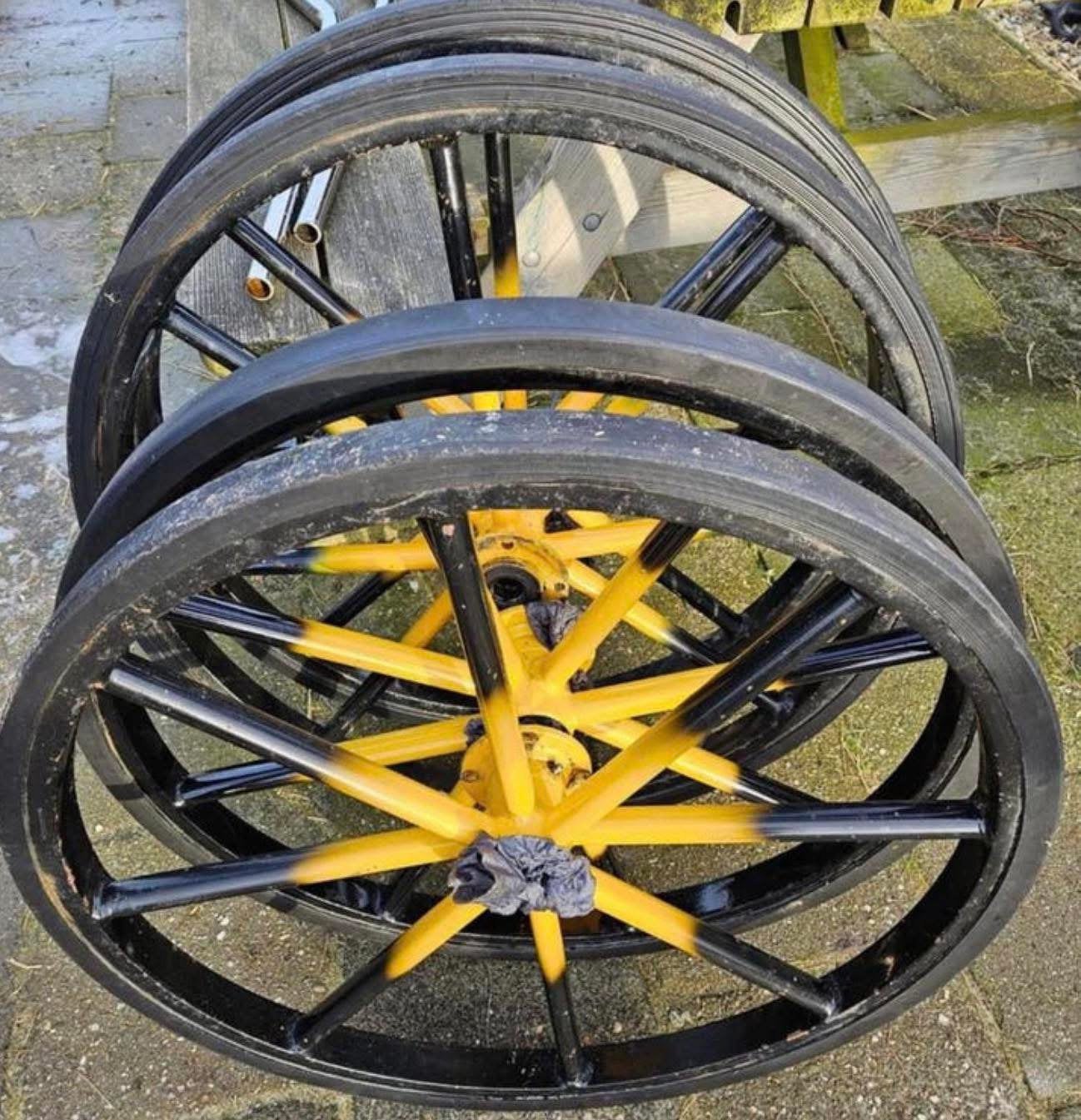Marthonwagen wielen, Dieren en Toebehoren, Ophalen
