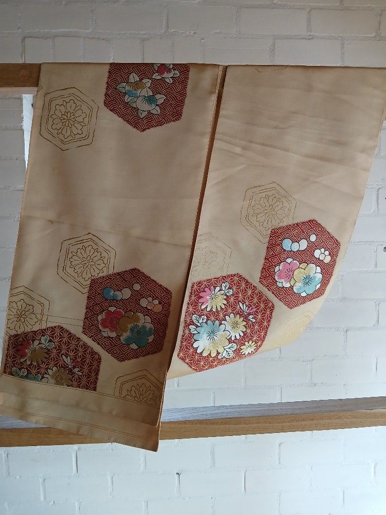 Traditionele Japanse obi riem ume, Ophalen of Verzenden