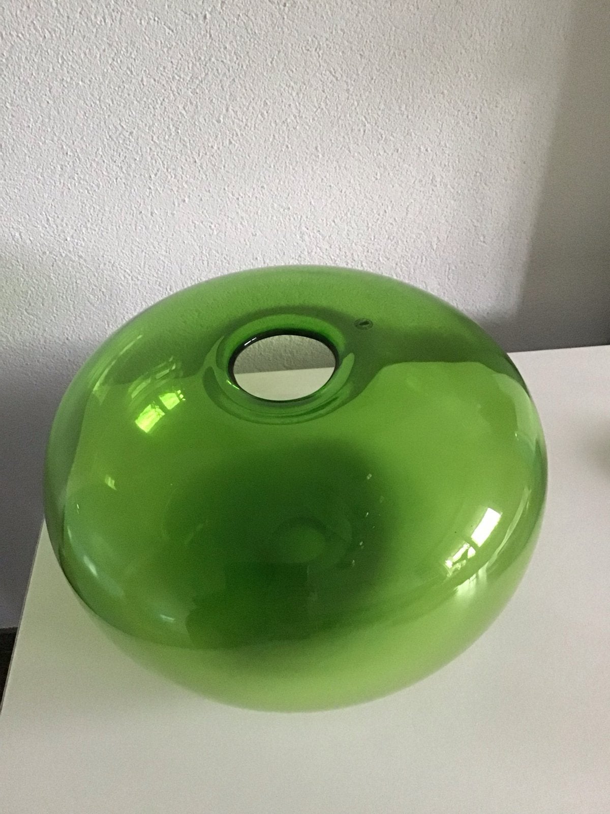 IKEA Museum Groene Glazen Vaas - Uniek Design, Huis en Inrichting, Woonaccessoires | Vazen, Ophalen of Verzenden, Nieuw, Groen