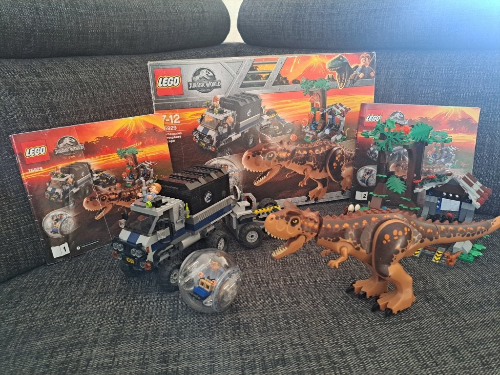 LEGO Jurassic World Gyrobolontsnapping van Carnotau 75929, Niet ingevuld, Niet ingevuld, Niet ingevuld