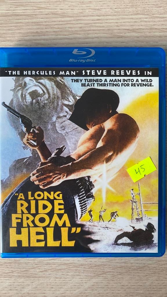 A long ride from hell blu ray western, Ophalen of Verzenden, Zo goed als nieuw, Actie