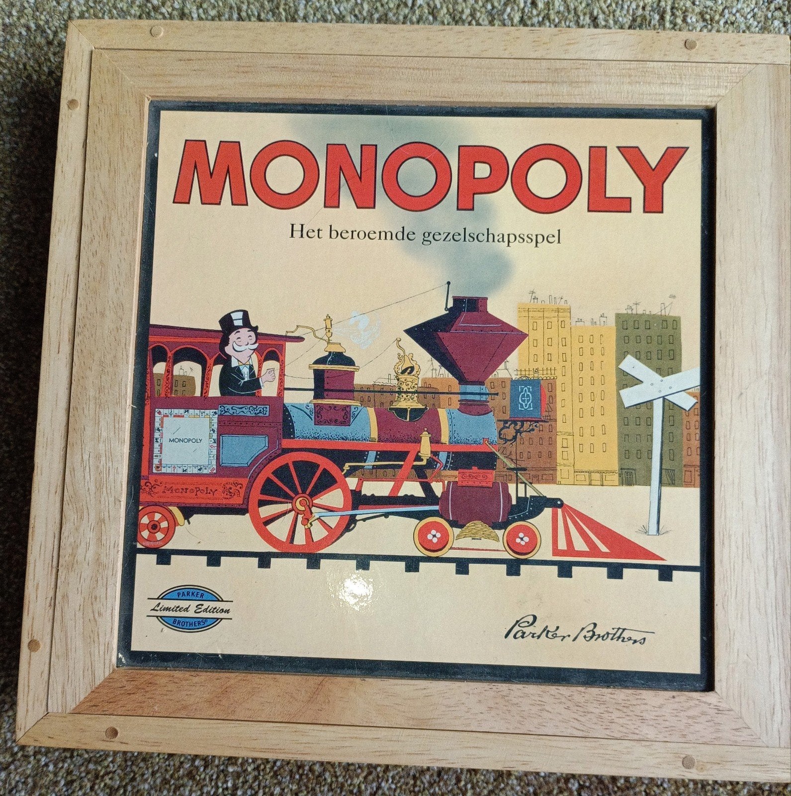 Monopoly Limited Edition - Het beroemde gezelschapsspel, Vijf spelers of meer, Ophalen of Verzenden, Gebruikt, Parker Brothers