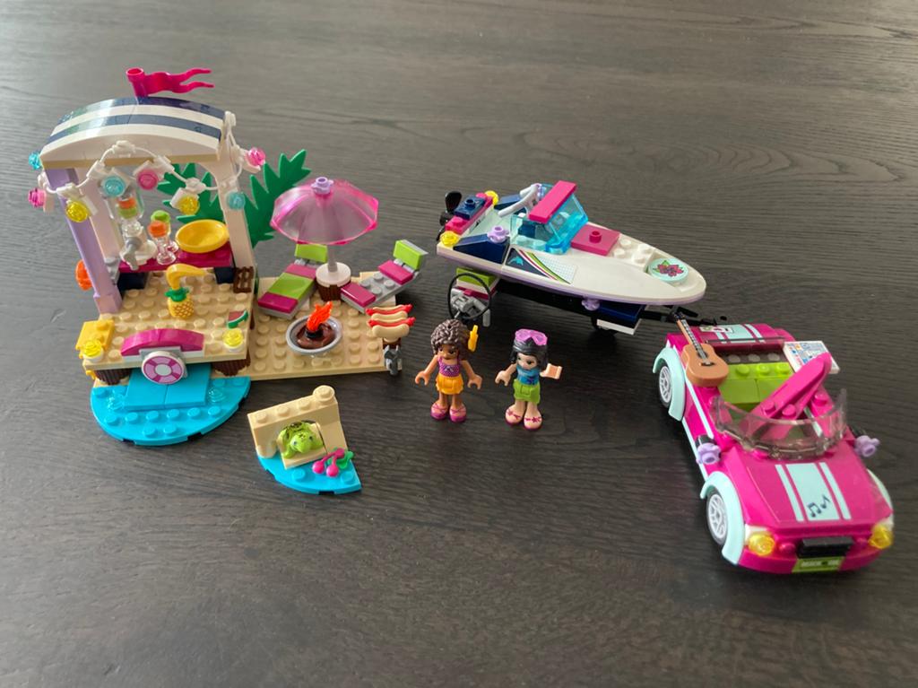Lego Friends 41316 Andrea’s speedboittransport, Ophalen of Verzenden, Zo goed als nieuw