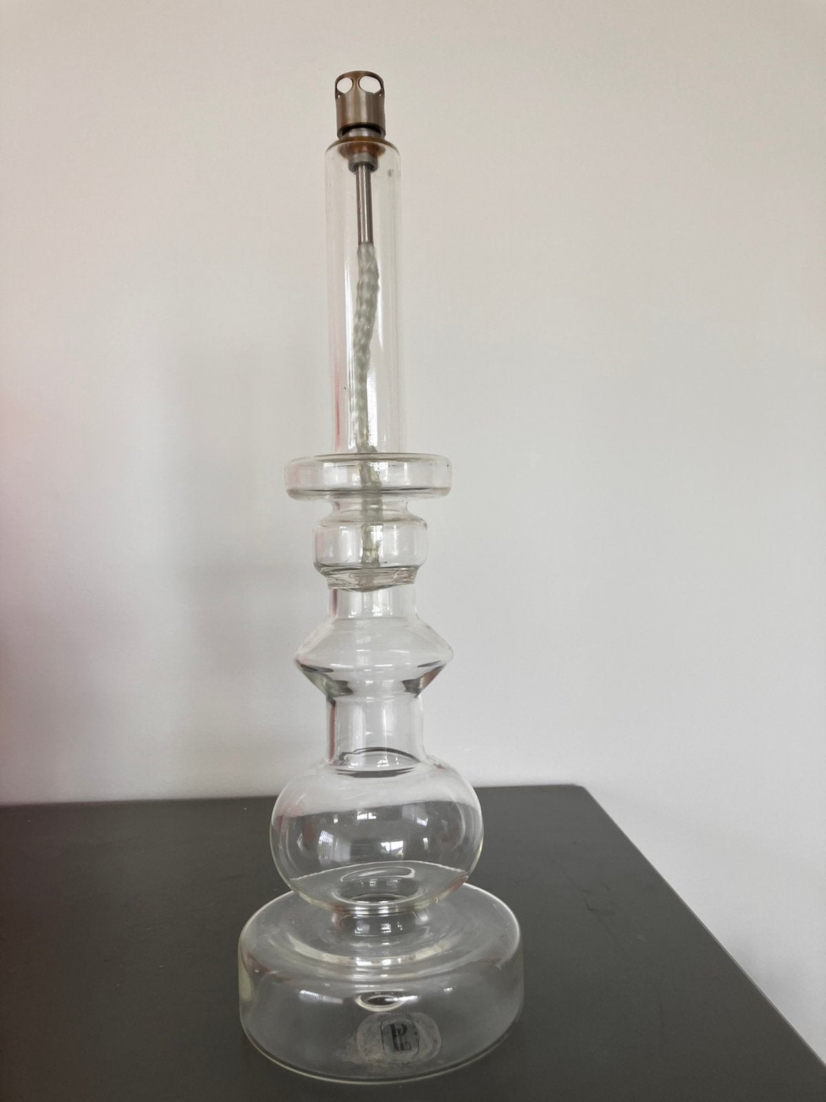 PERI LIVING glazen olielamp, Ophalen of Verzenden, Zo goed als nieuw, Overige materialen, 25 tot 50 cm