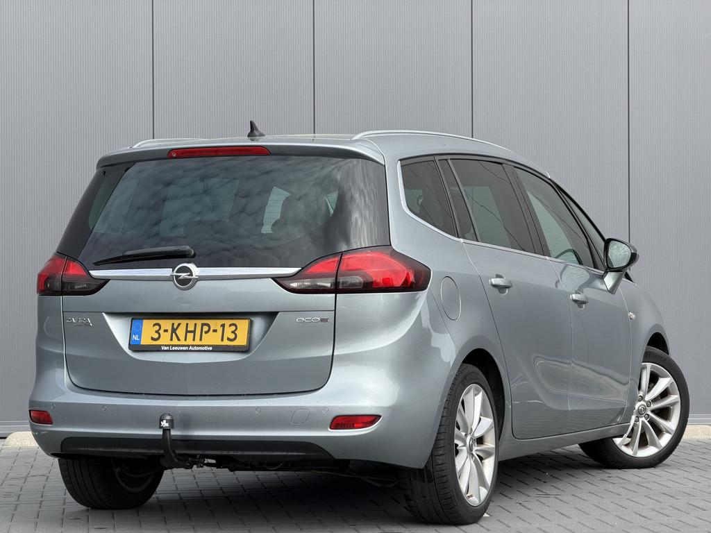 Opel Zafira Tourer 1.4 Design Edition | Apk tot 29-04-2027 |, Auto's, Opel, Euro 5, Stof, Gebruikt, Zwart